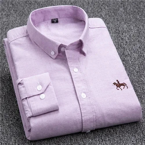 Men's Cotton Oxford Shirt