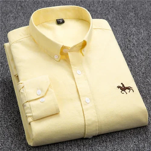 Men's Cotton Oxford Shirt