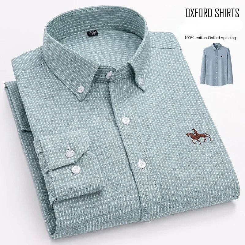 Men's Cotton Oxford Shirt