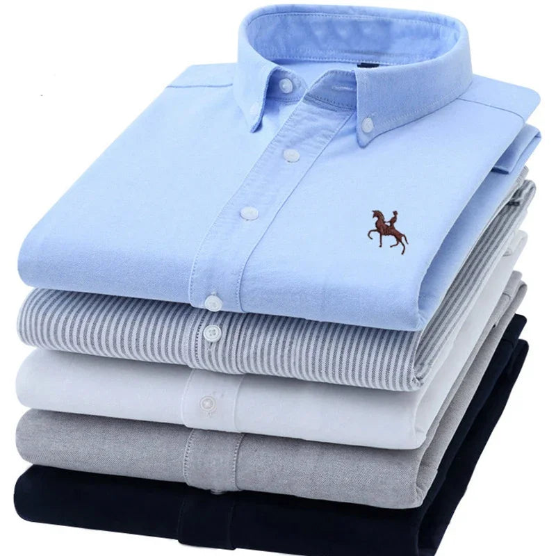 Men's Cotton Oxford Shirt