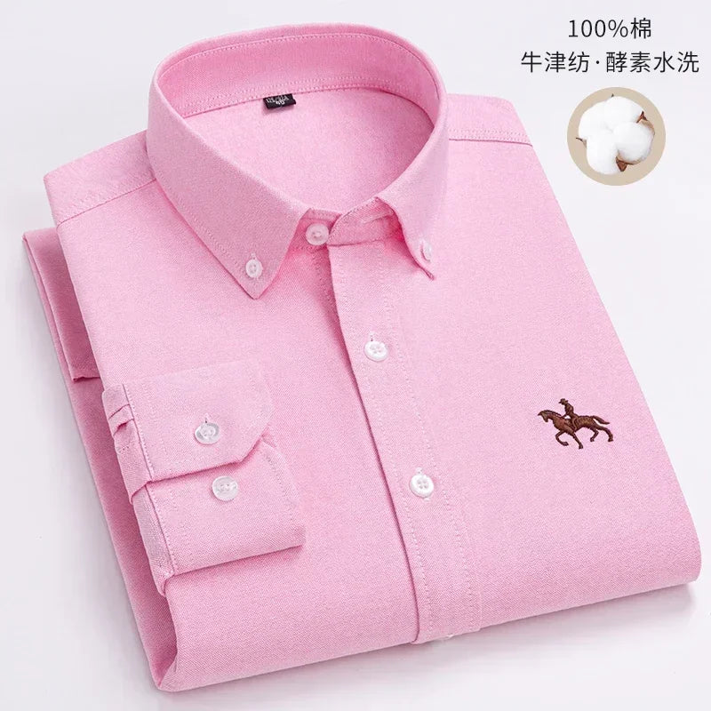 Men's Cotton Oxford Shirt