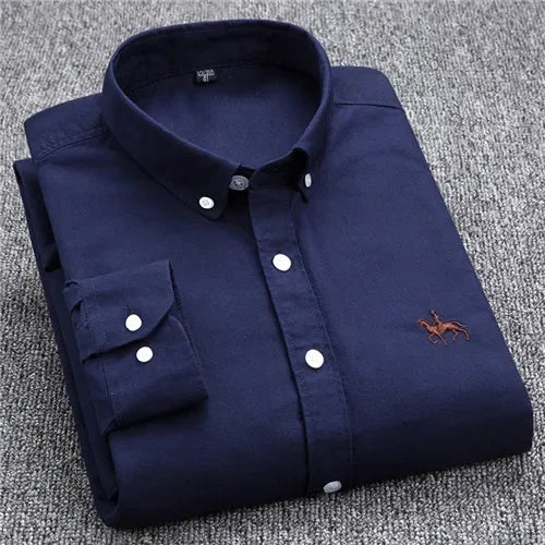 Men's Cotton Oxford Shirt