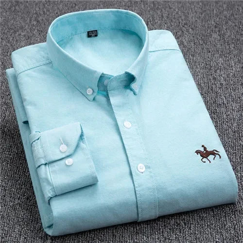Men's Cotton Oxford Shirt