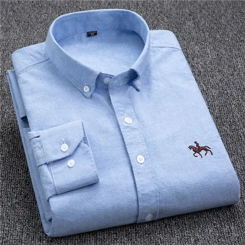 Men's Cotton Oxford Shirt