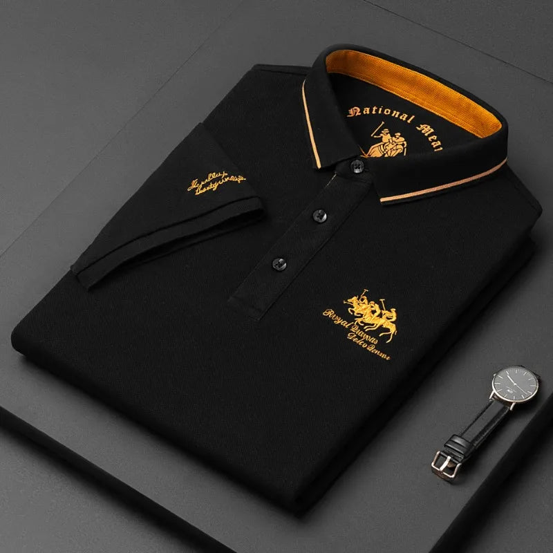 Men's Classic Cotton Polo Shirt