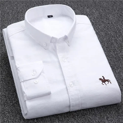 Men's Cotton Oxford Shirt