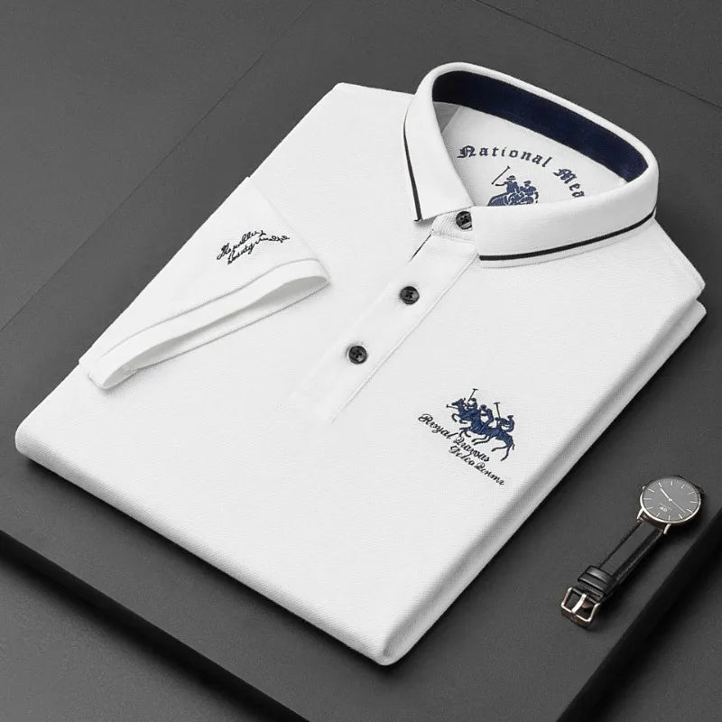 Men's Classic Cotton Polo Shirt