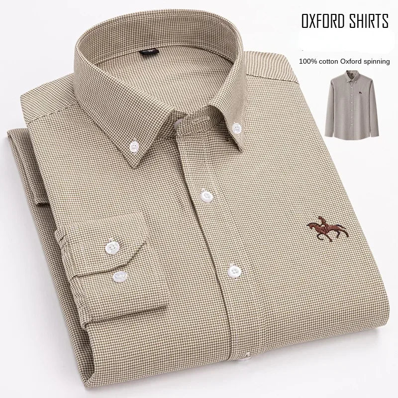 Men's Cotton Oxford Shirt