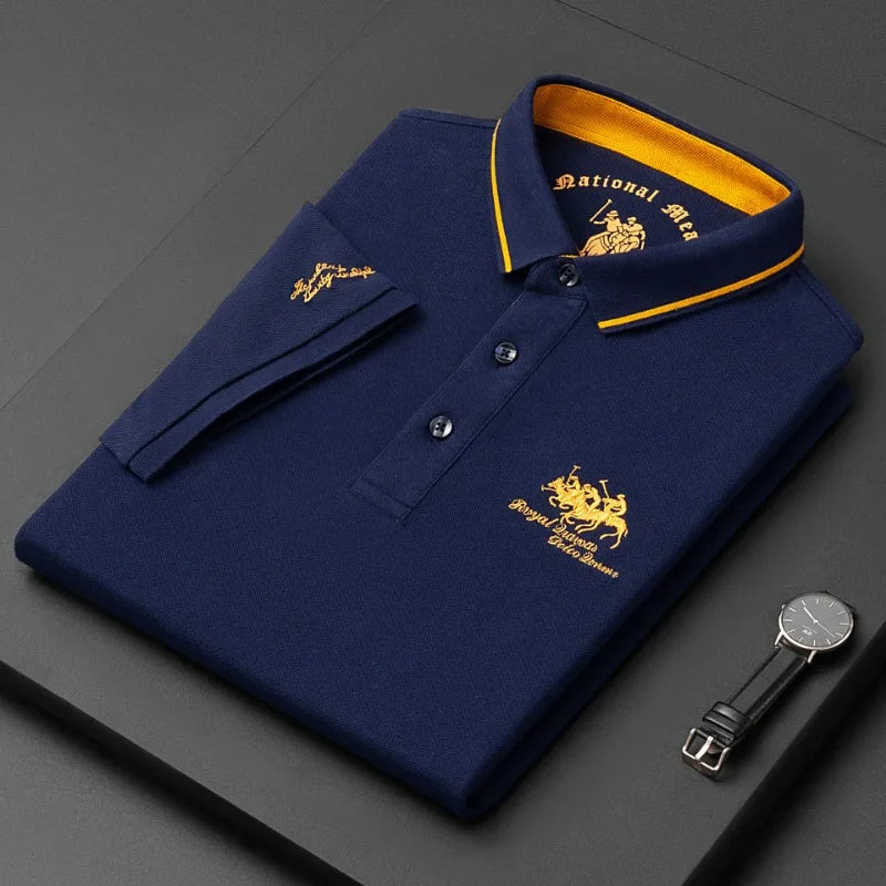 Men's Classic Cotton Polo Shirt