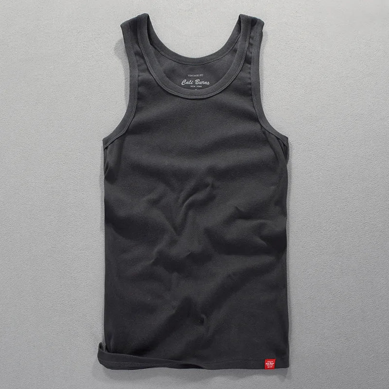 Men's Cotton Sleeveless Tank Top