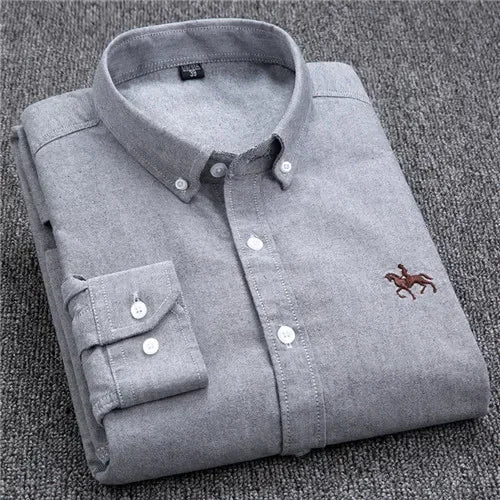 Men's Cotton Oxford Shirt